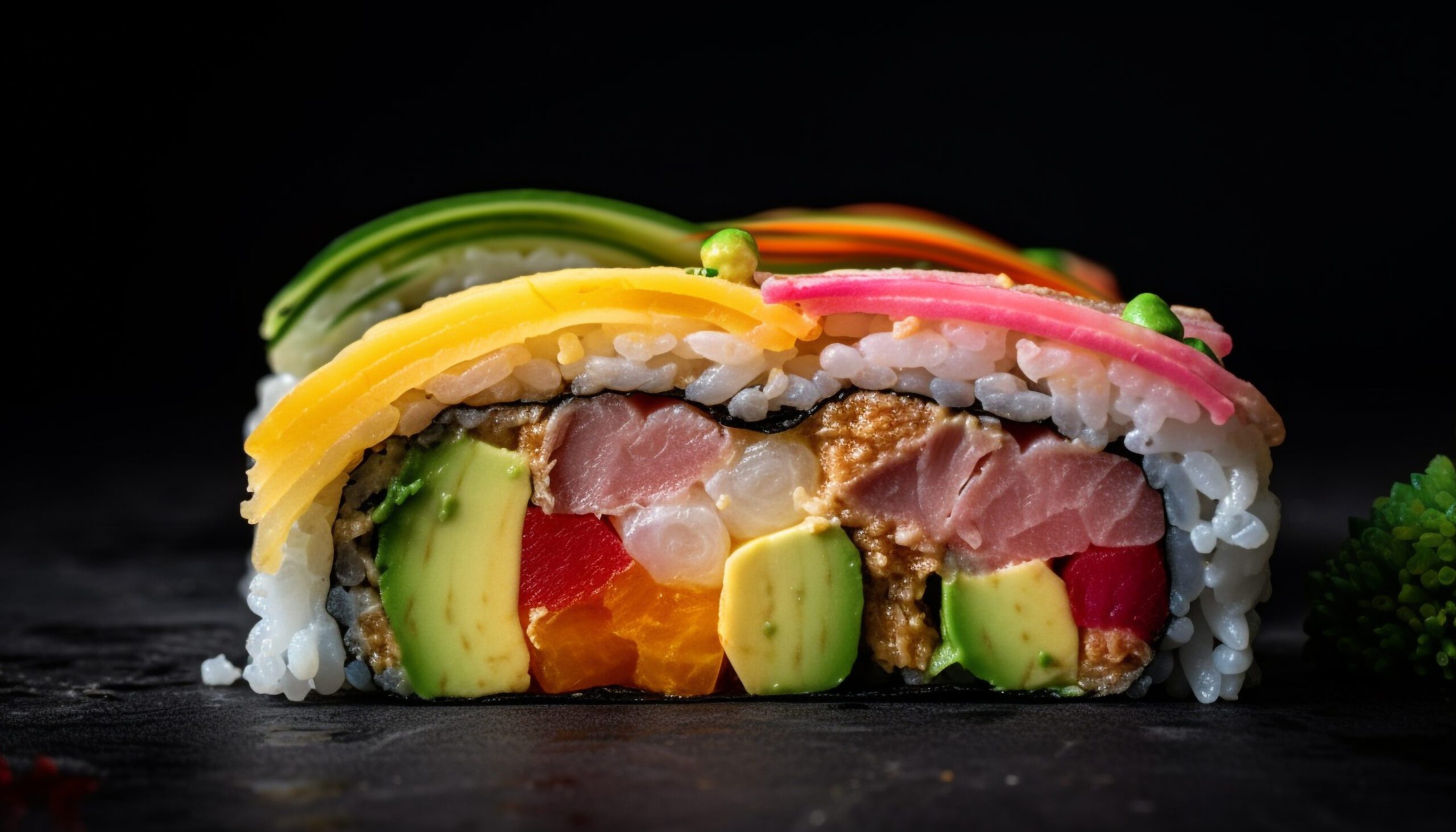 Rainbow Roll Sushi Recipe