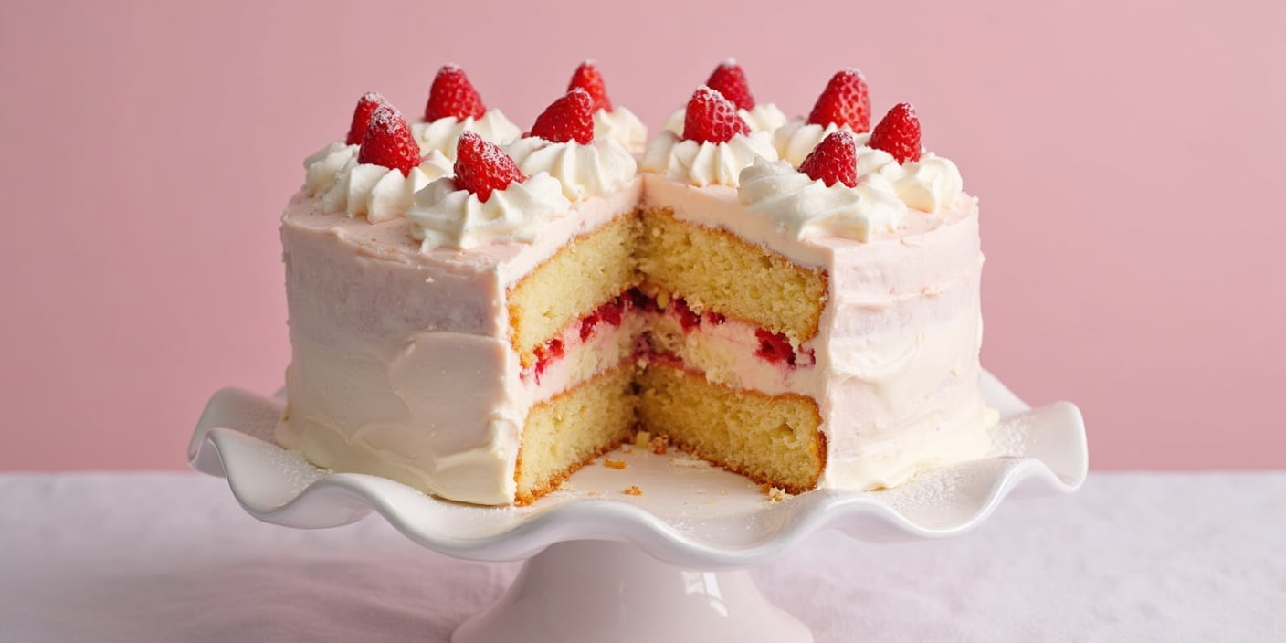 Strawberry Tres Leches Cake Recipe