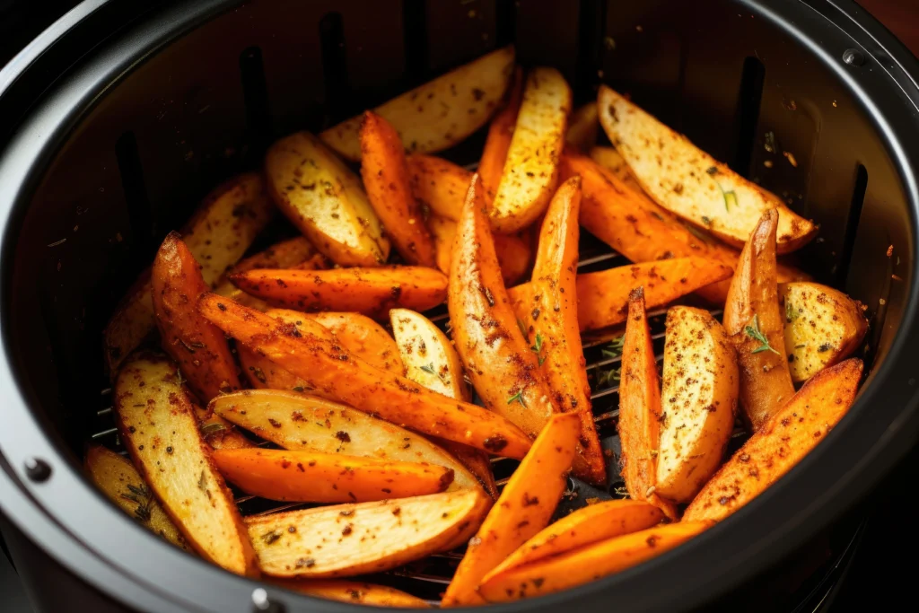 Crispy Air Fryer Sweet Potatoes in 20 Minutes