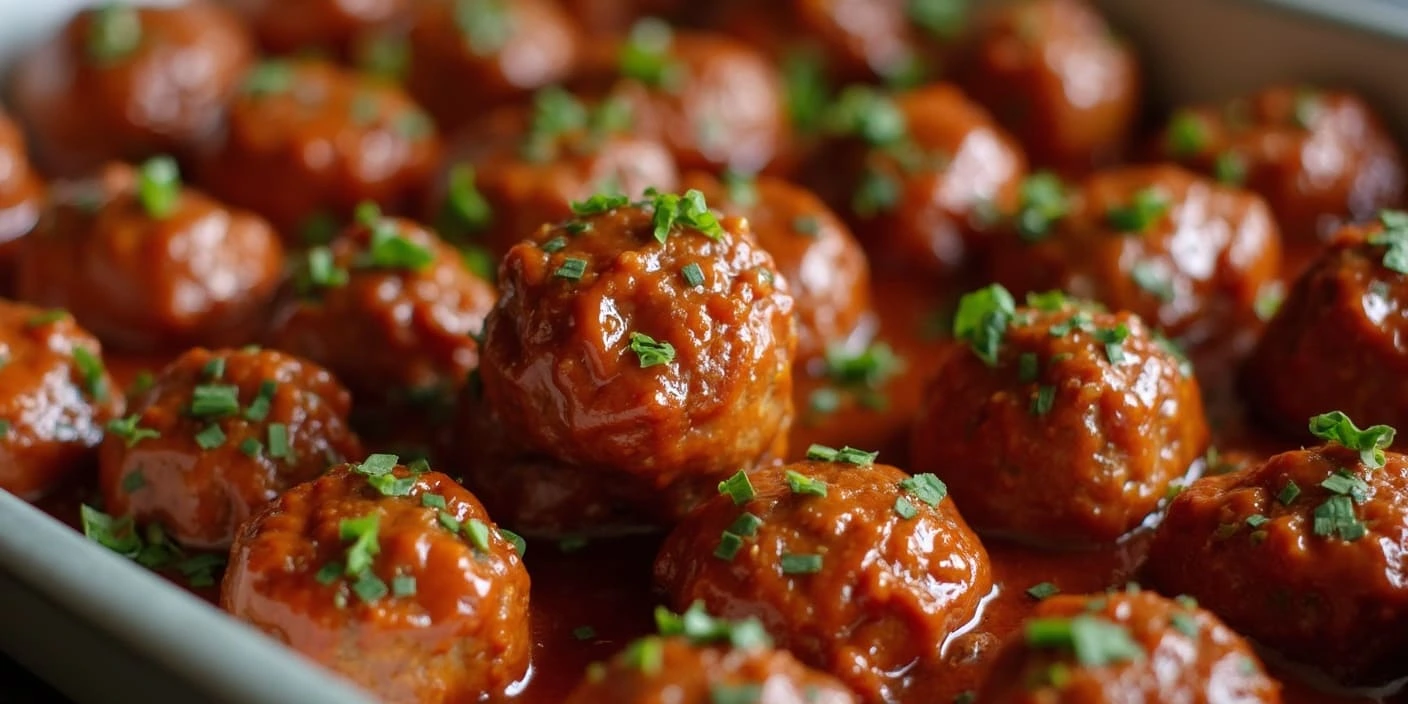 Easy Baby Shower Meatballs – 3 Ingredients, 5 Minute Prep