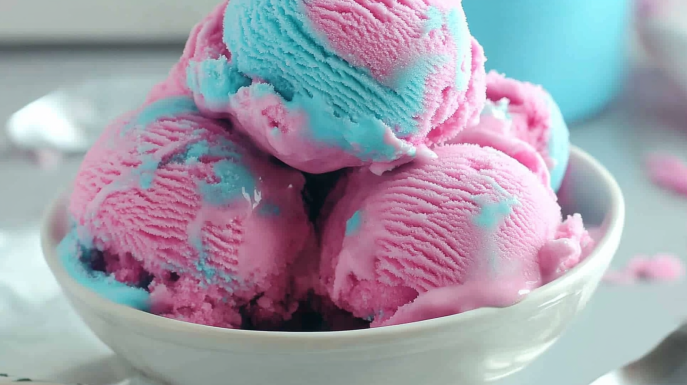 Easy Cotton Candy Ice Cream Recipe with 5 Ingredients