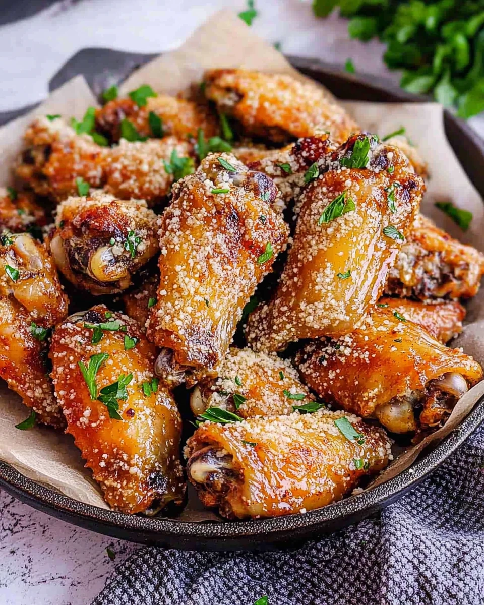 Garlic Parmesan Wings