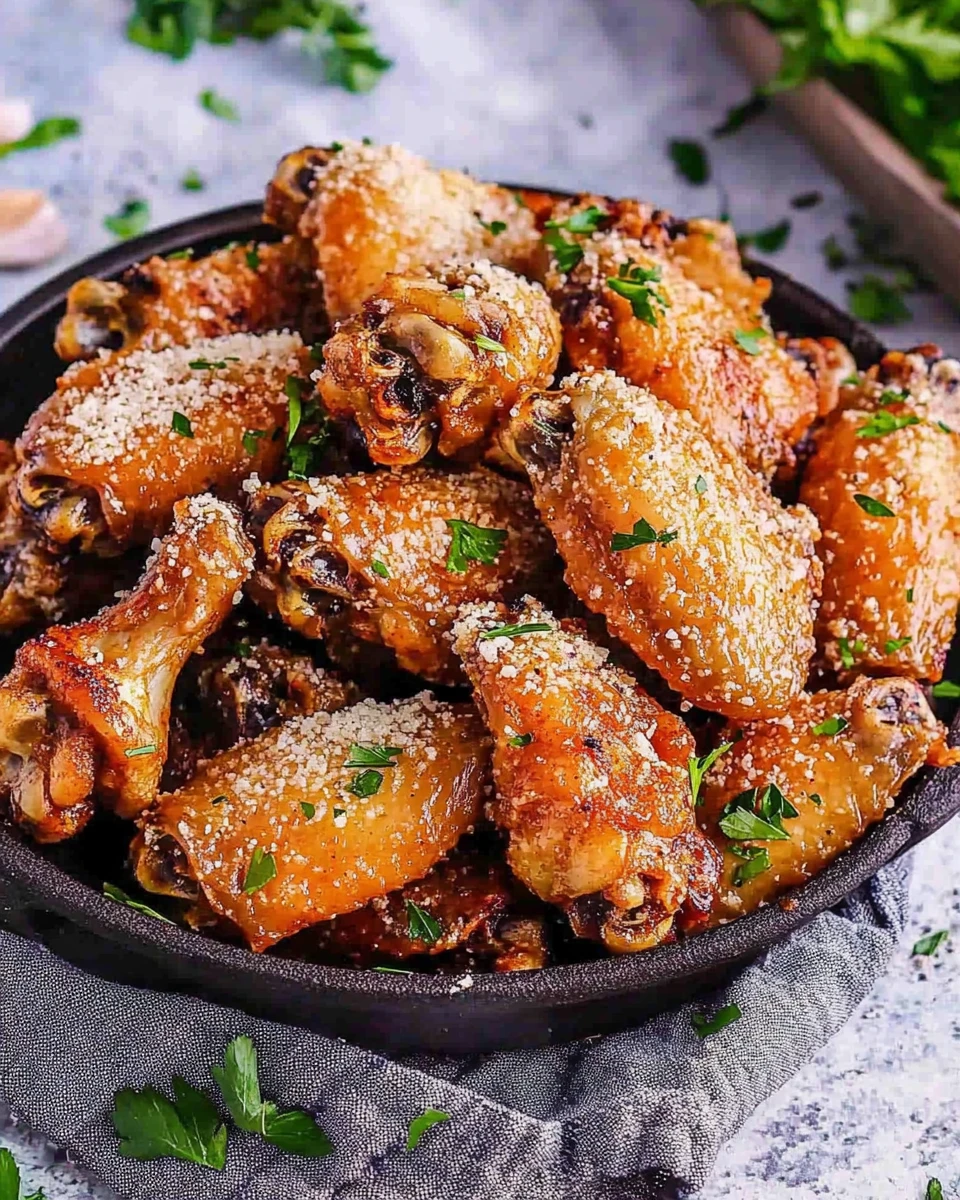 Garlic Parmesan Wings