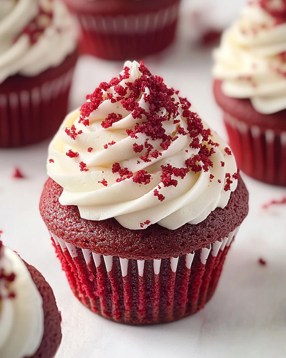 Vegan Red Velvet Cupcake